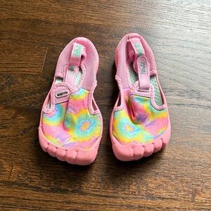 Newtz Kids Pink Tie-Dye Water Shoes